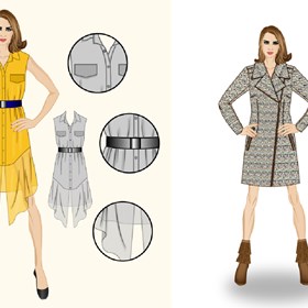 Дизайн одежды: Adobe Illustrator