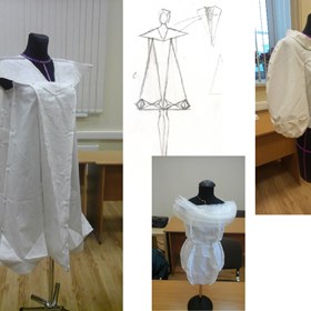 Дизайн одежды: метод наколки