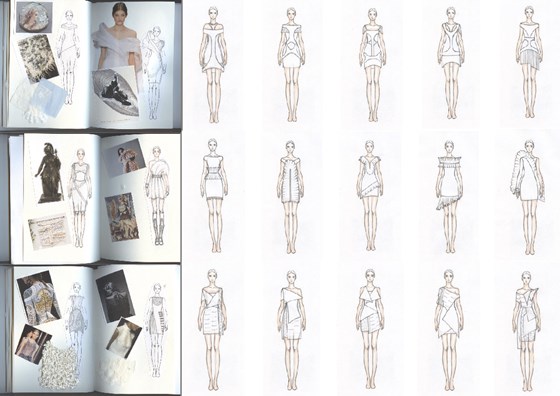 Дизайн одежды: Скетчбук